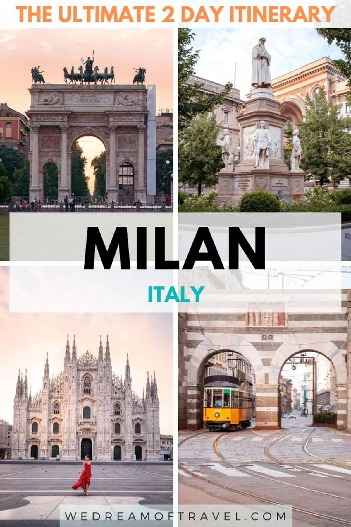 milan itinerary