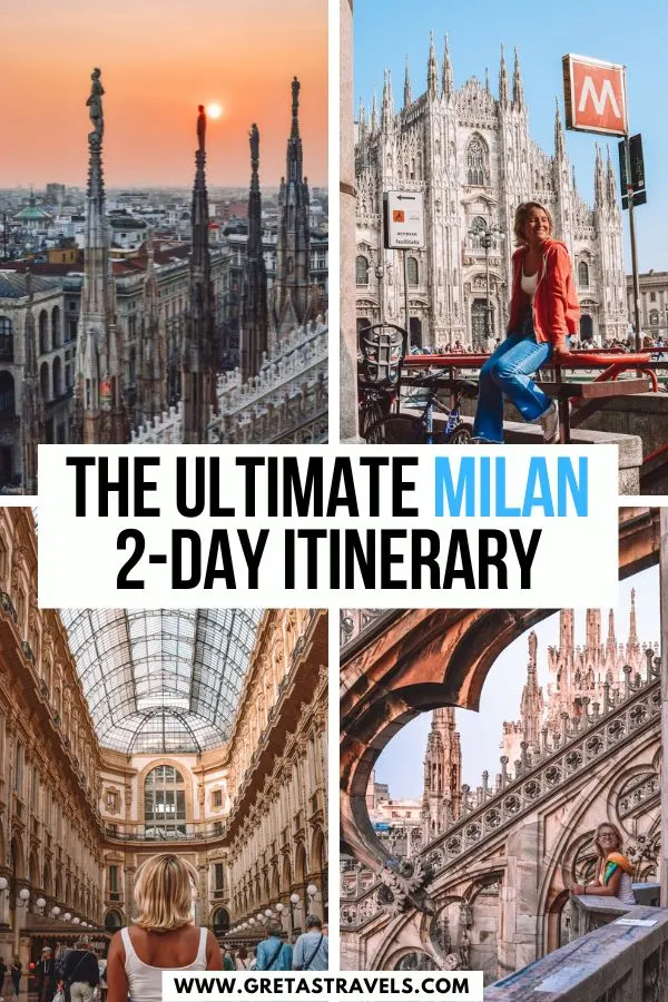 milan itinerary